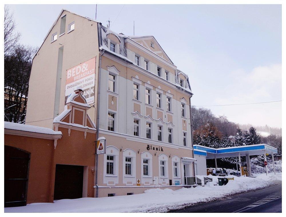 Blanik Hotel Jáchymov Esterno foto